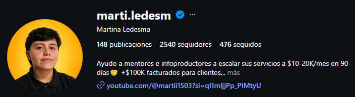 Martina Ledesma — Instagram