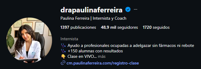 Paulina Ferreira — Instagram